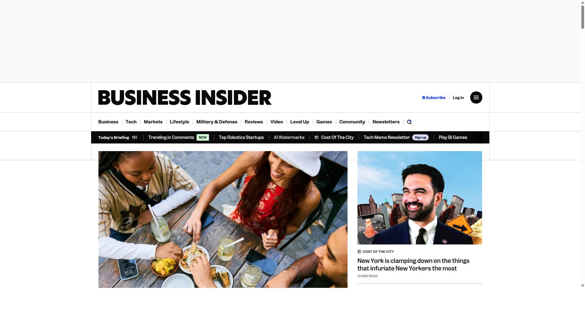 Insider website